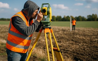 Fachowiec od geodezji podczas budowy – {kiedy jego pomoc jest niezbędna